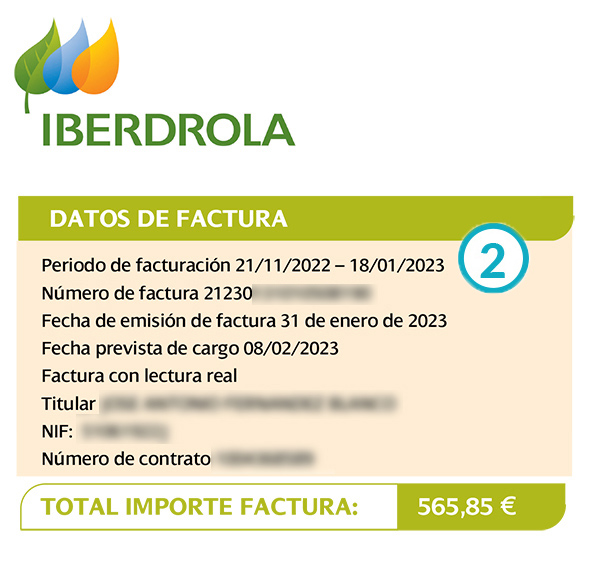 entender factura del gas - periodo de facturacion